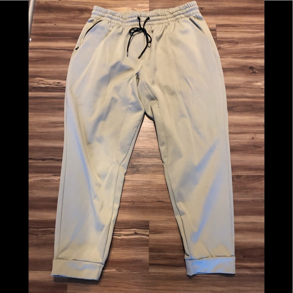Men Tan/Cream Joggers